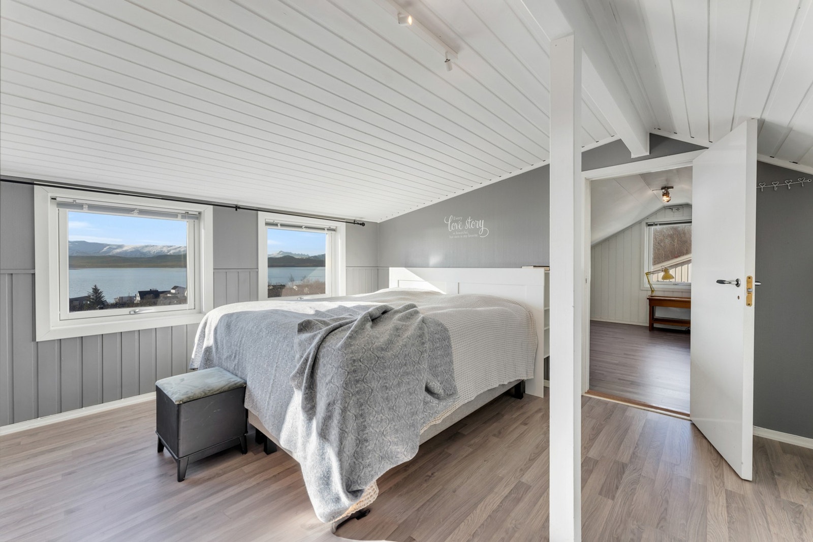 Loftstue/ soverom 3 på loft Galleribilde