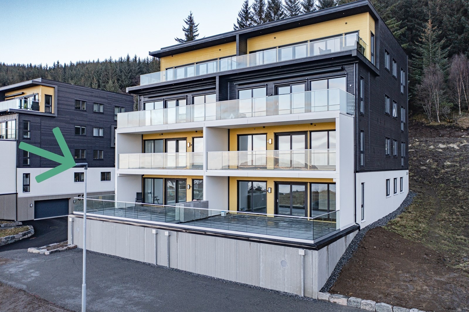 Seksjonen ligger i byggets nederste etasje Galleribilde