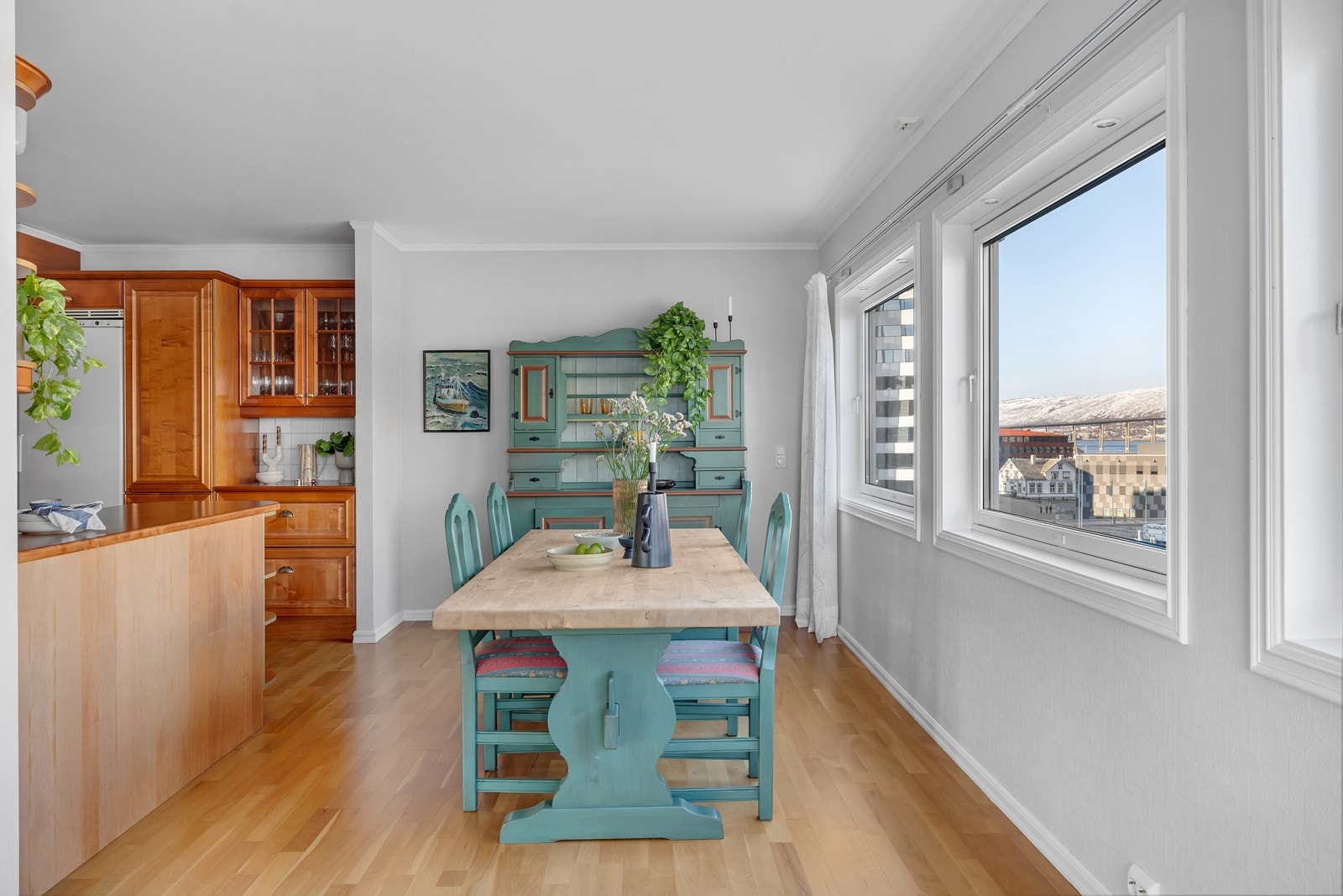 Den åpne løsningen gjør bevertning sosialt og koselig Galleribilde