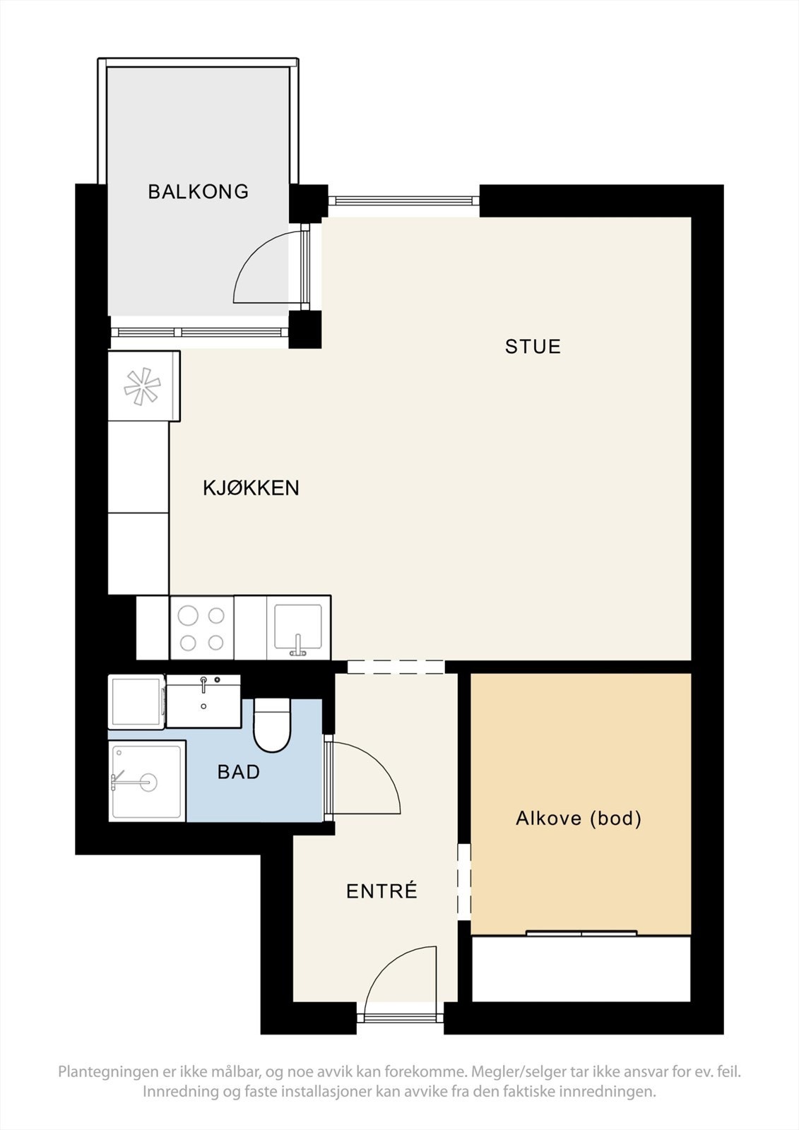 Plantegning. Galleribilde