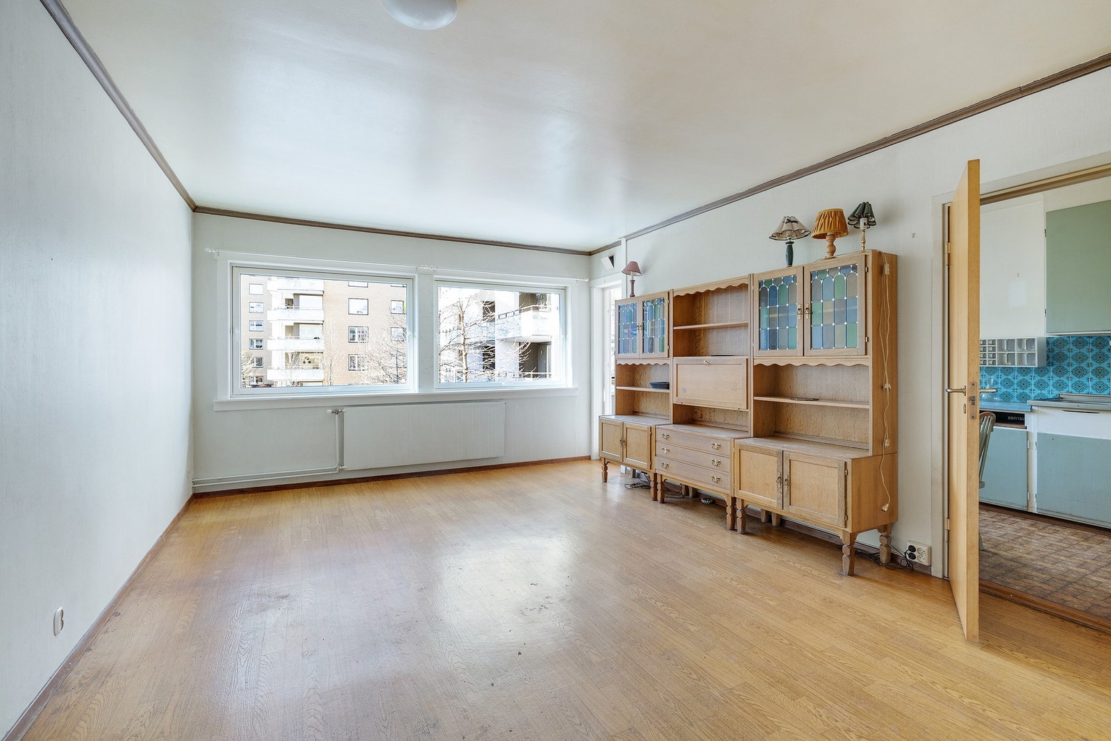 Leiligheten har et stort potensiale, og mulighetene er mange Galleribilde