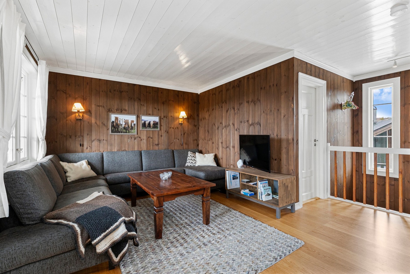 Egen sone for sofa og TV Galleribilde