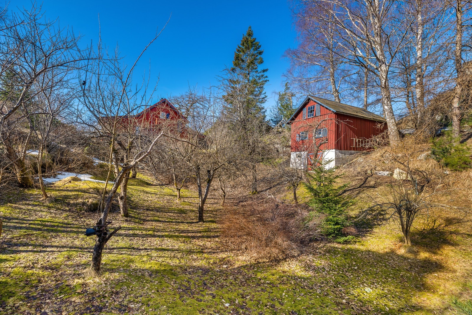Her har man mye plass for både store og små kan boltre seg på Galleribilde