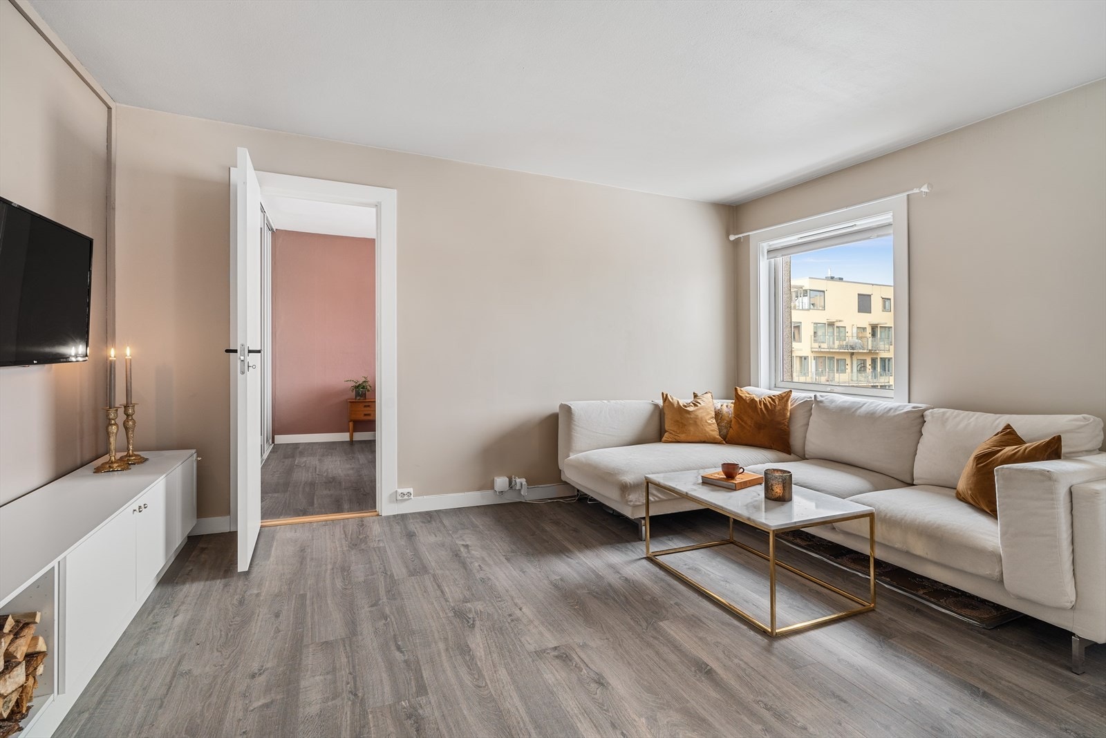 Kabel-tv/internett (fiber), kommunale avgifter m.m er inkludert i felleskostnadene Galleribilde