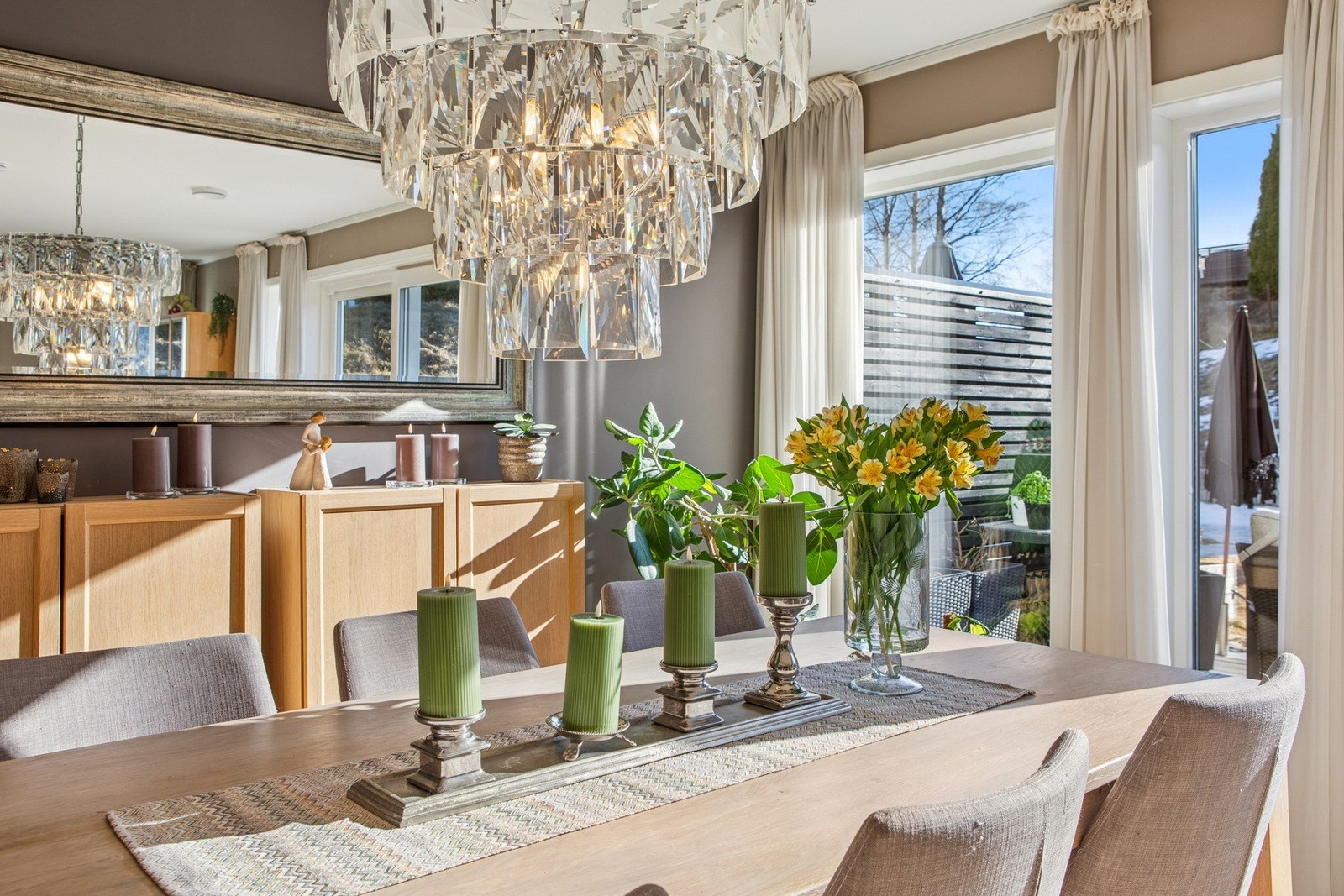 Her er det god plass til å samle venner og familie. Galleribilde