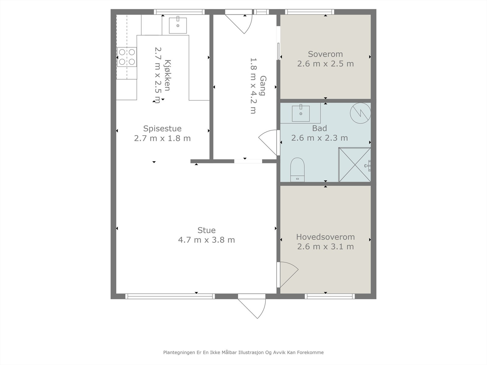 - Velkommen til Hovdegrend og leilighet A 21 - Galleribilde