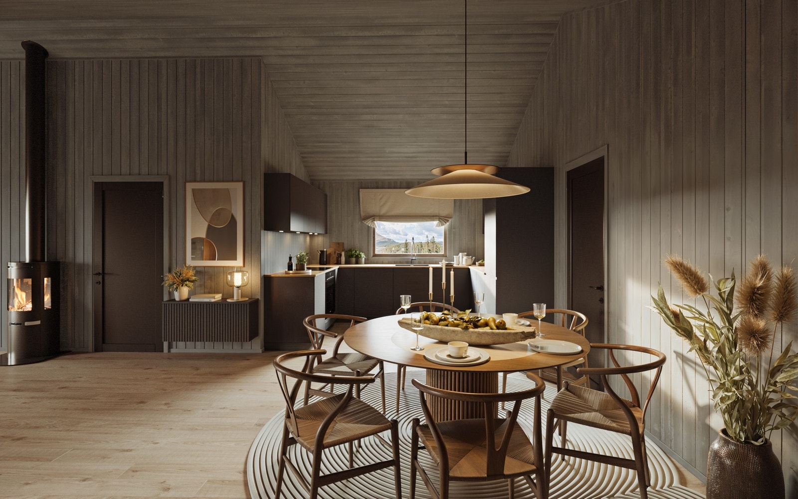 Kjøkken/spisestue Galleribilde