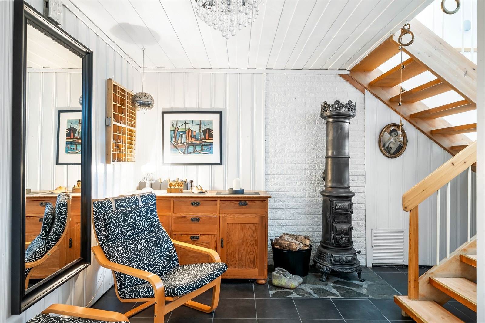 Gang underetasjen Galleribilde