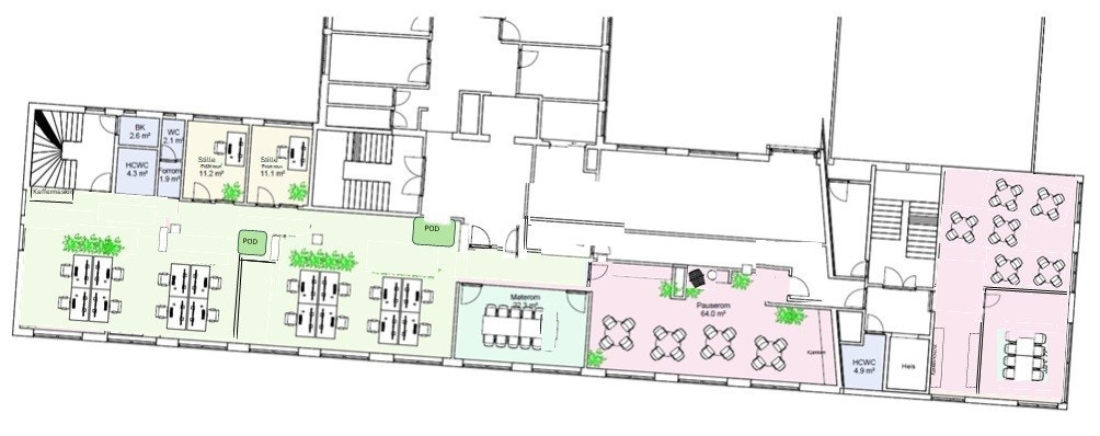 4. etasje sør Galleribilde