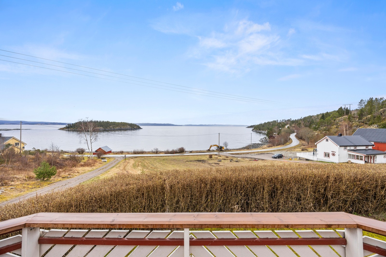 Vakker panorama over sjøen! Galleribilde
