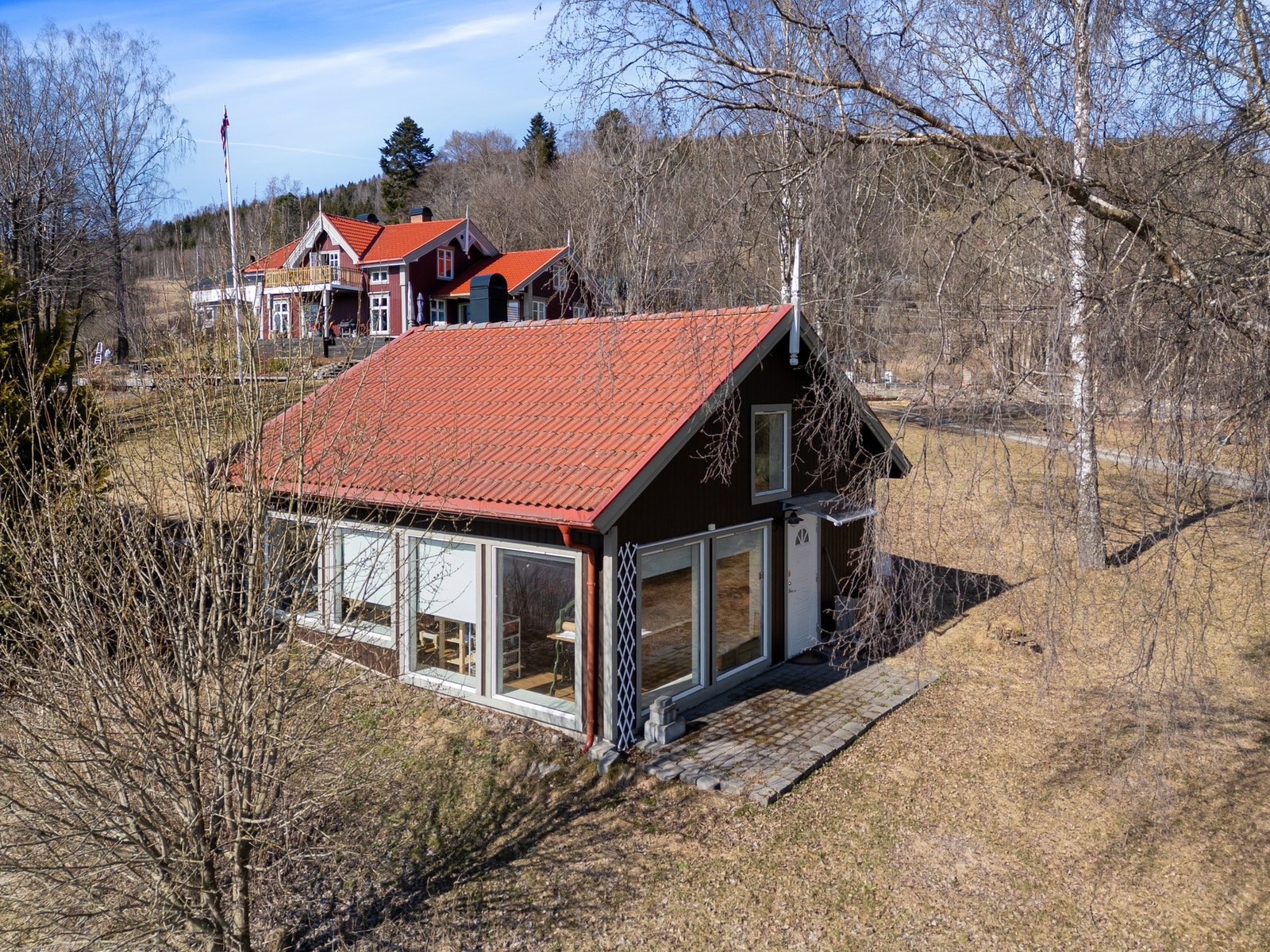 Annekset er av selger blitt brukt som hobbyrom. Galleribilde