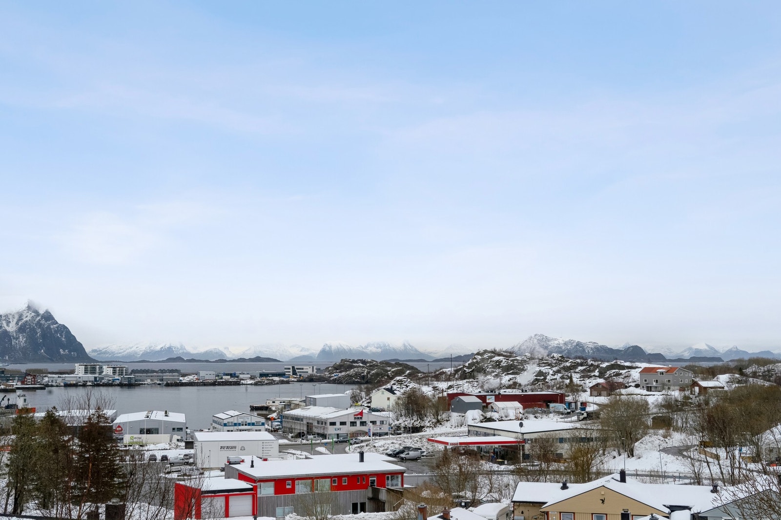 Utsikten fra veranda. Galleribilde