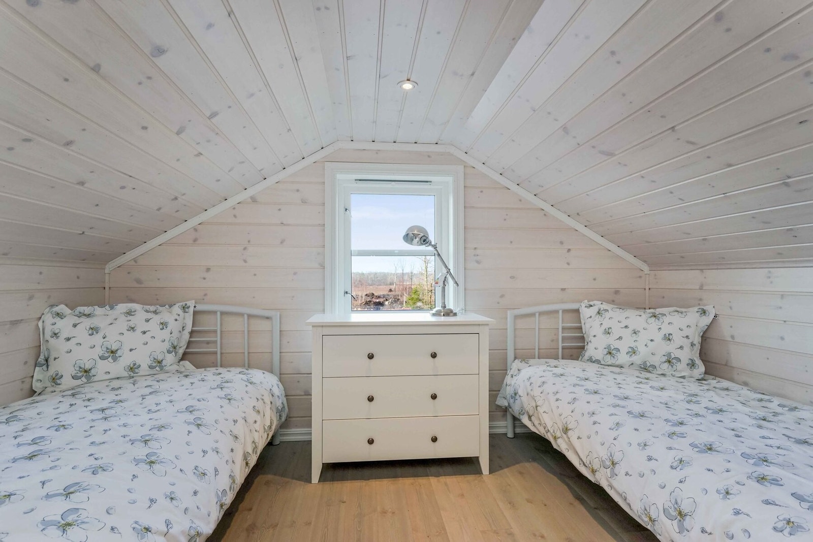 Hemsen har et gulvareal på 36m2 og gir god ekstra plass.
Foto fra en tilsvarende hytte Galleribilde