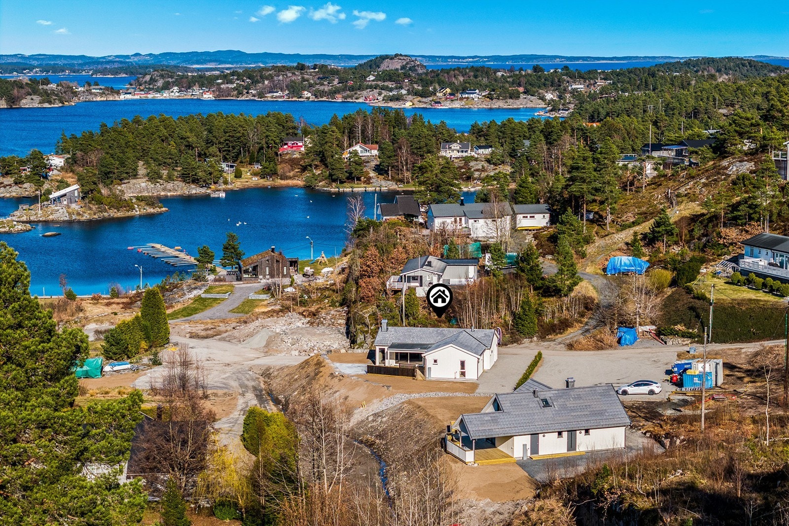 Skjærgården i området er variert og vakker. Galleribilde