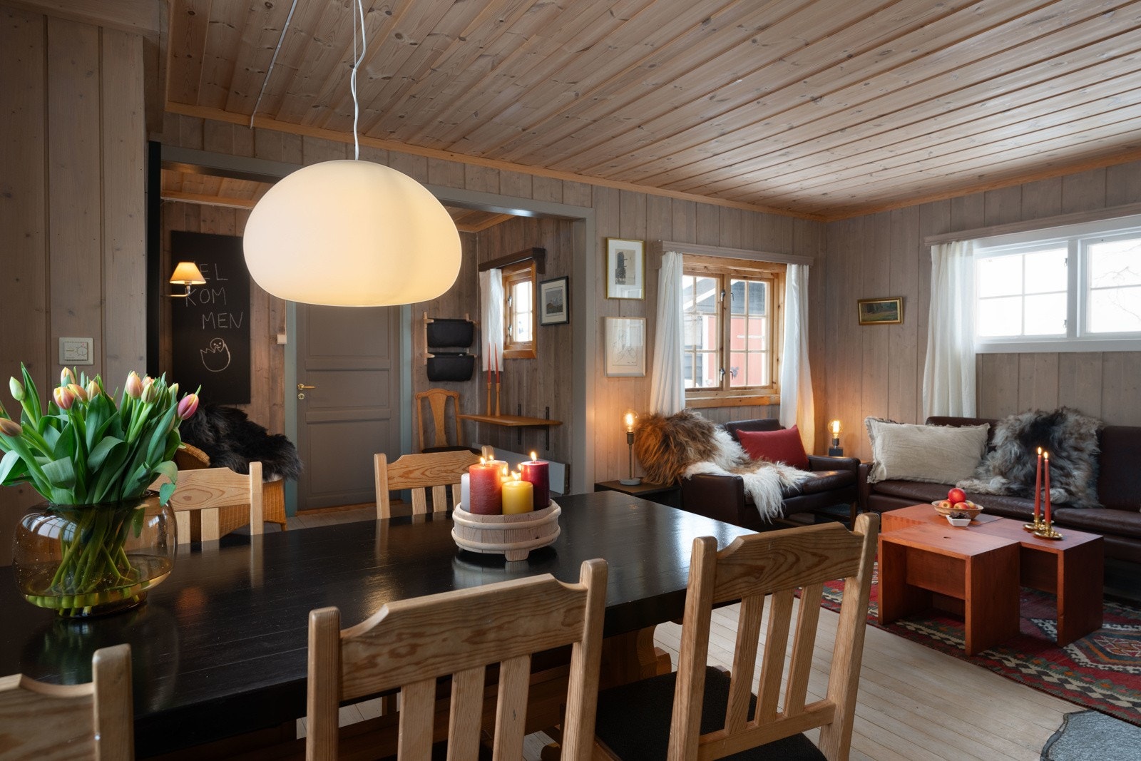 God plass til familie og venner Galleribilde