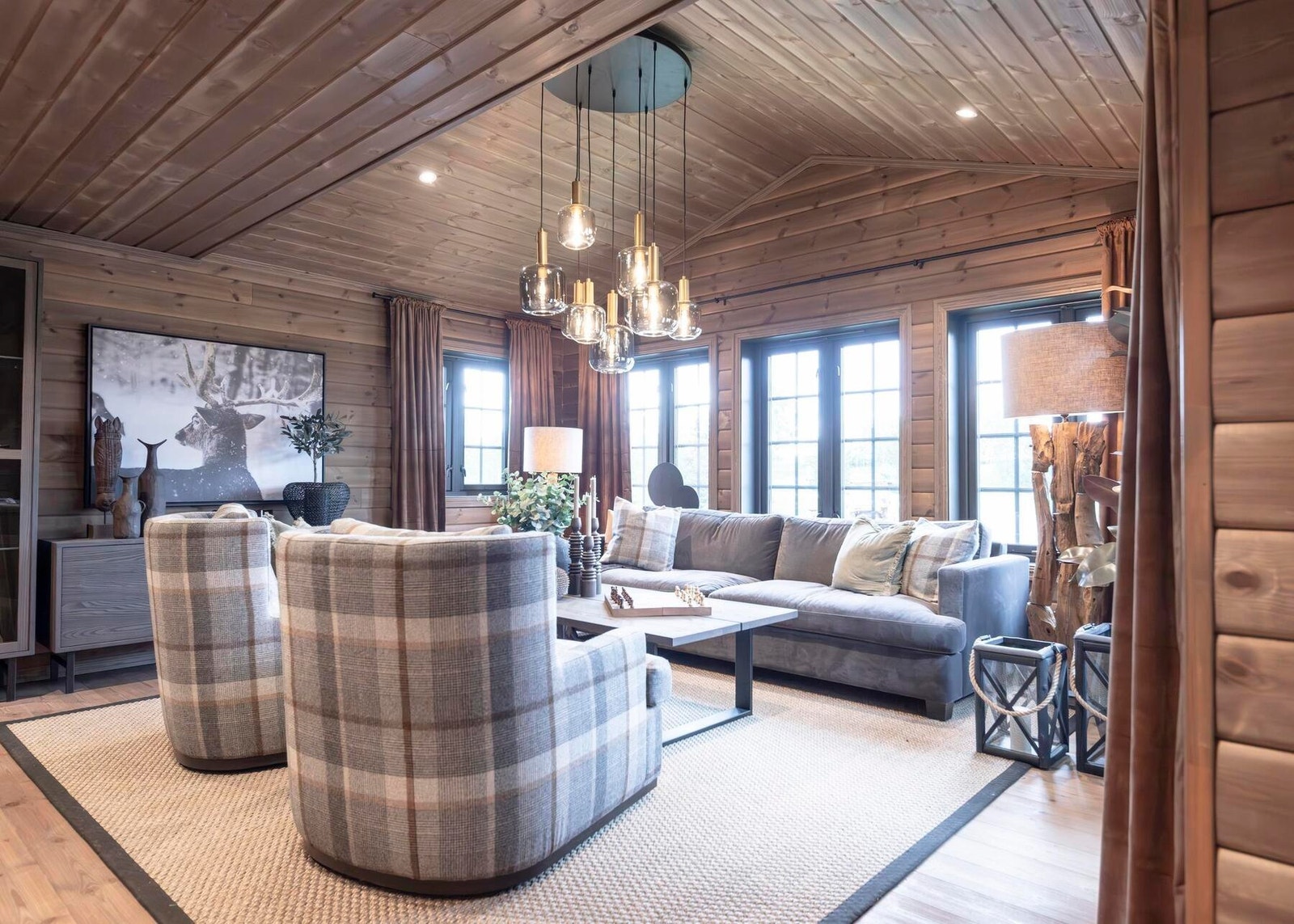 Hyttestemning!
Foto fra visningshytte Rondablikk 100 på Hellerudsletta Galleribilde