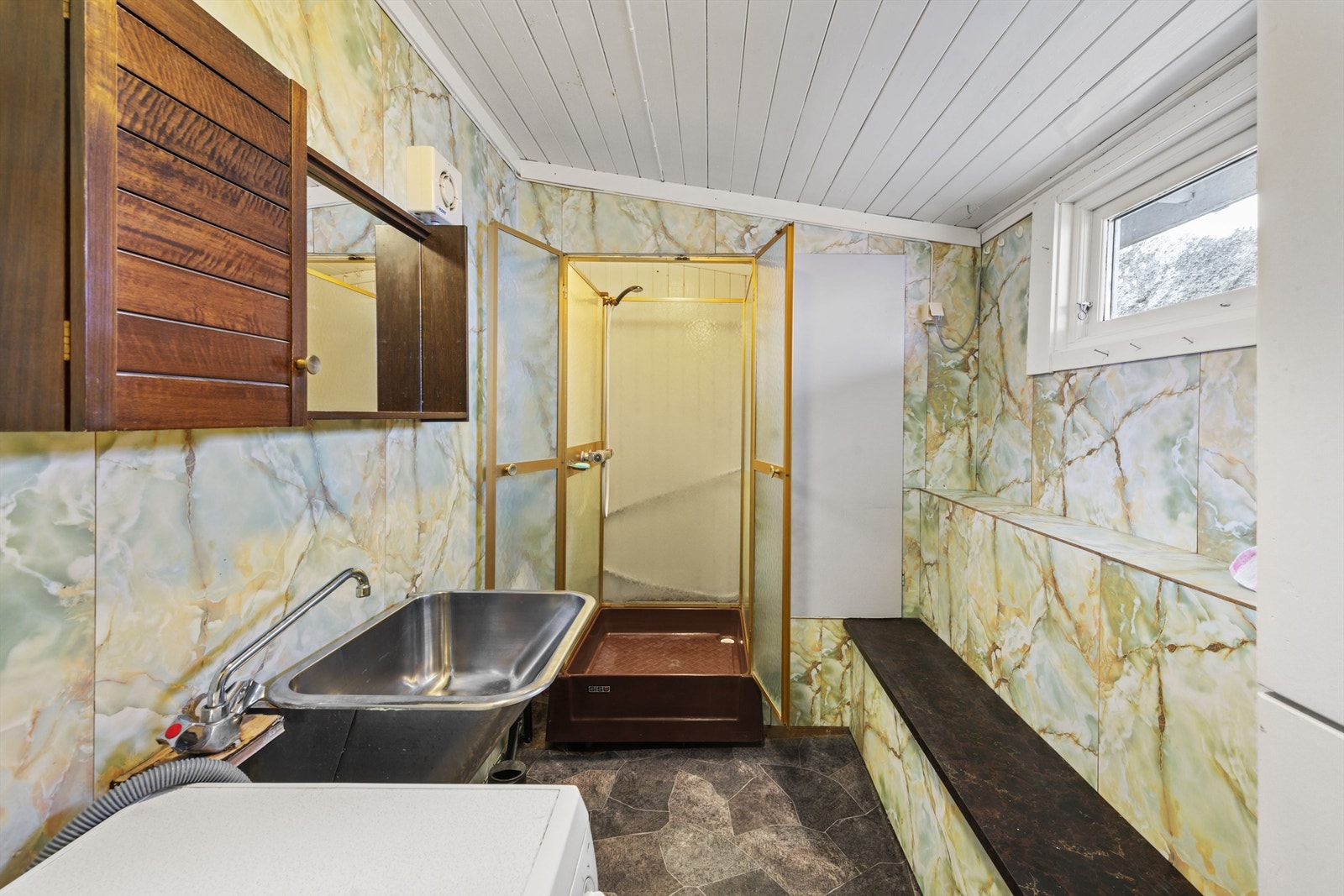 Bad/wc i anneks Galleribilde