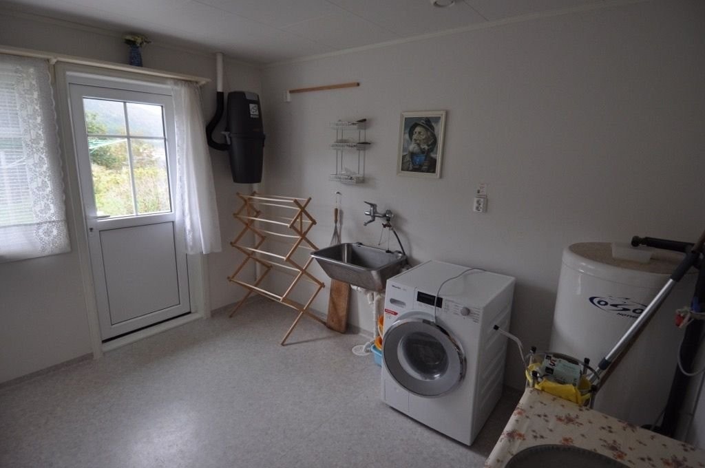 Vaskerommet er lyst og romslig. Galleribilde