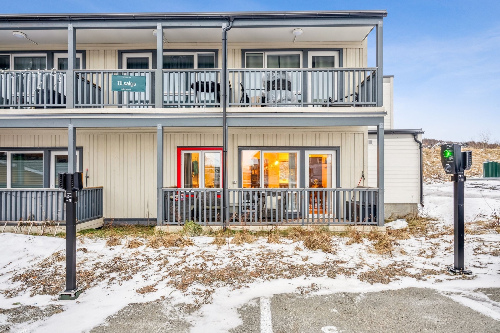 Fasade fra forsiden av bygget. Galleribilde