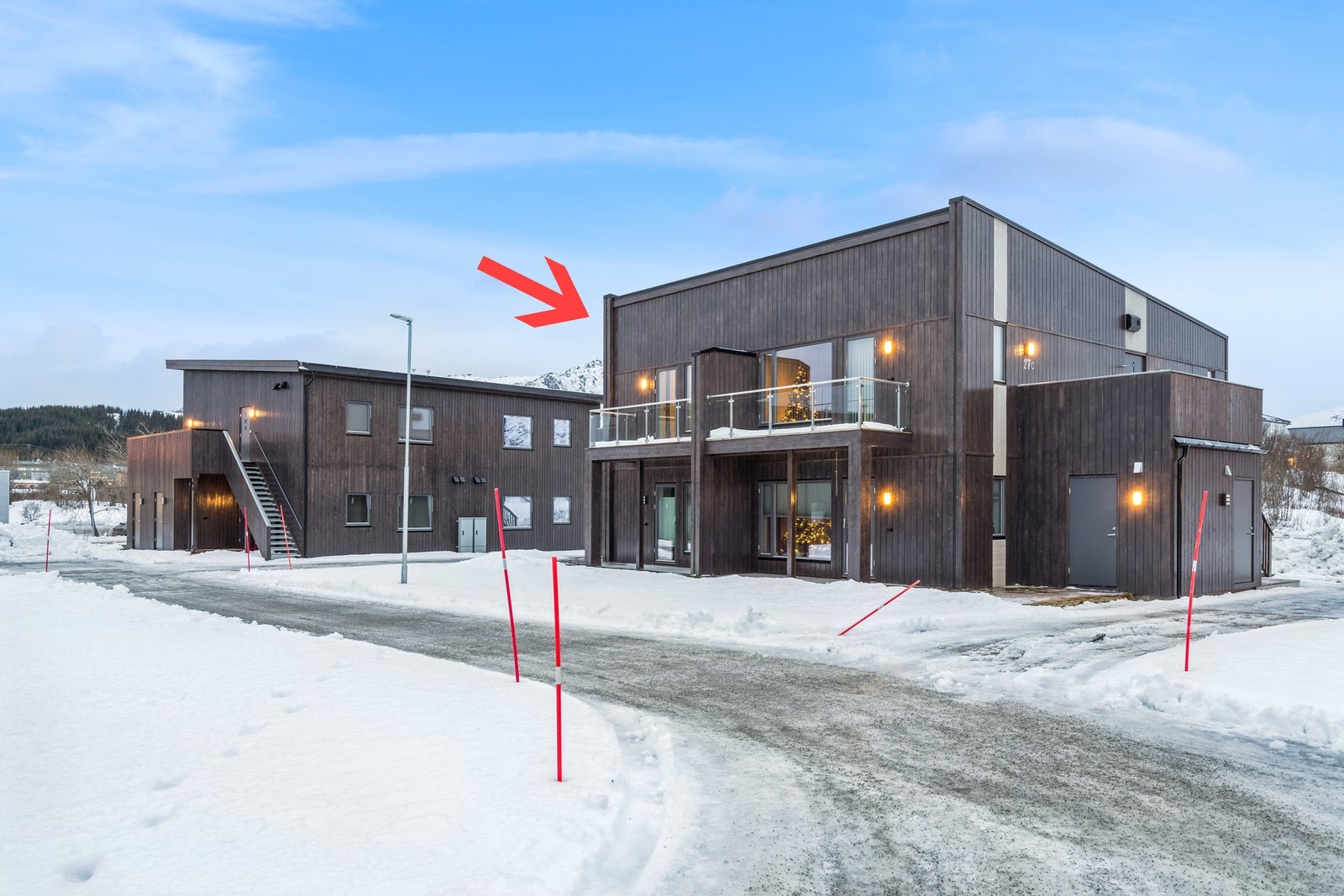I tillegg er det kun få minutters kjøring inn til Leknes. Galleribilde