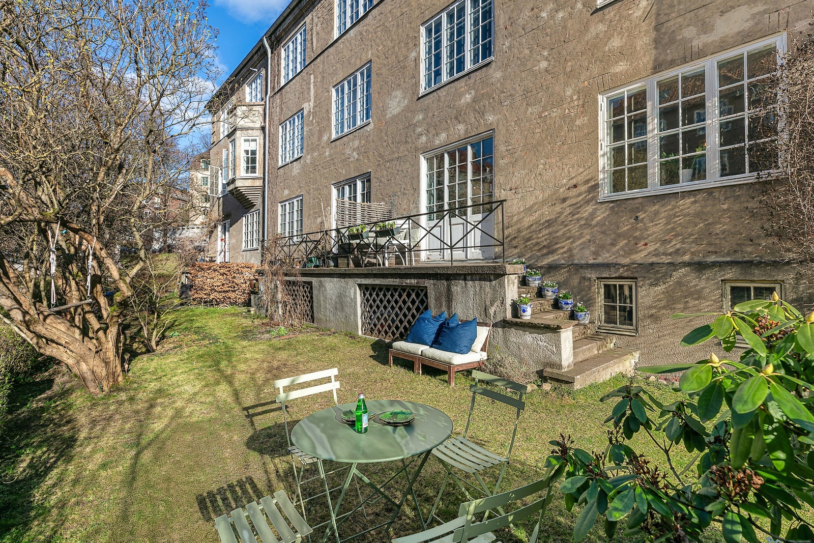 En unik leilighet med egen hage Galleribilde