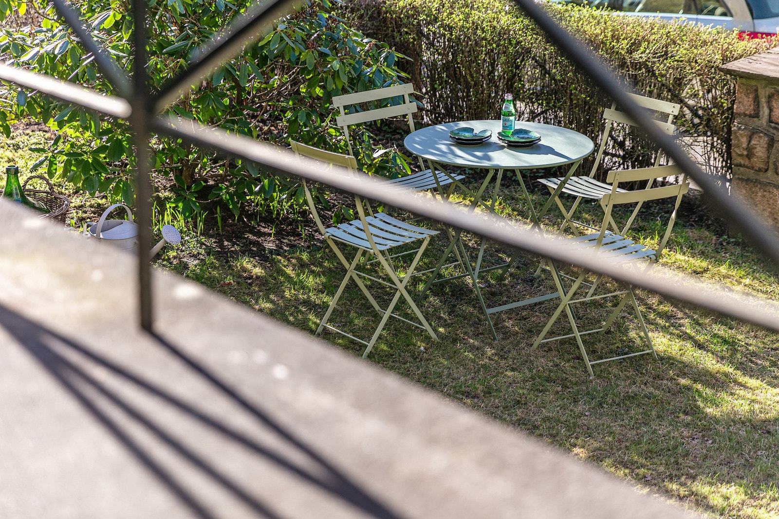 Her er det klart for sommersesongen i hagen Galleribilde