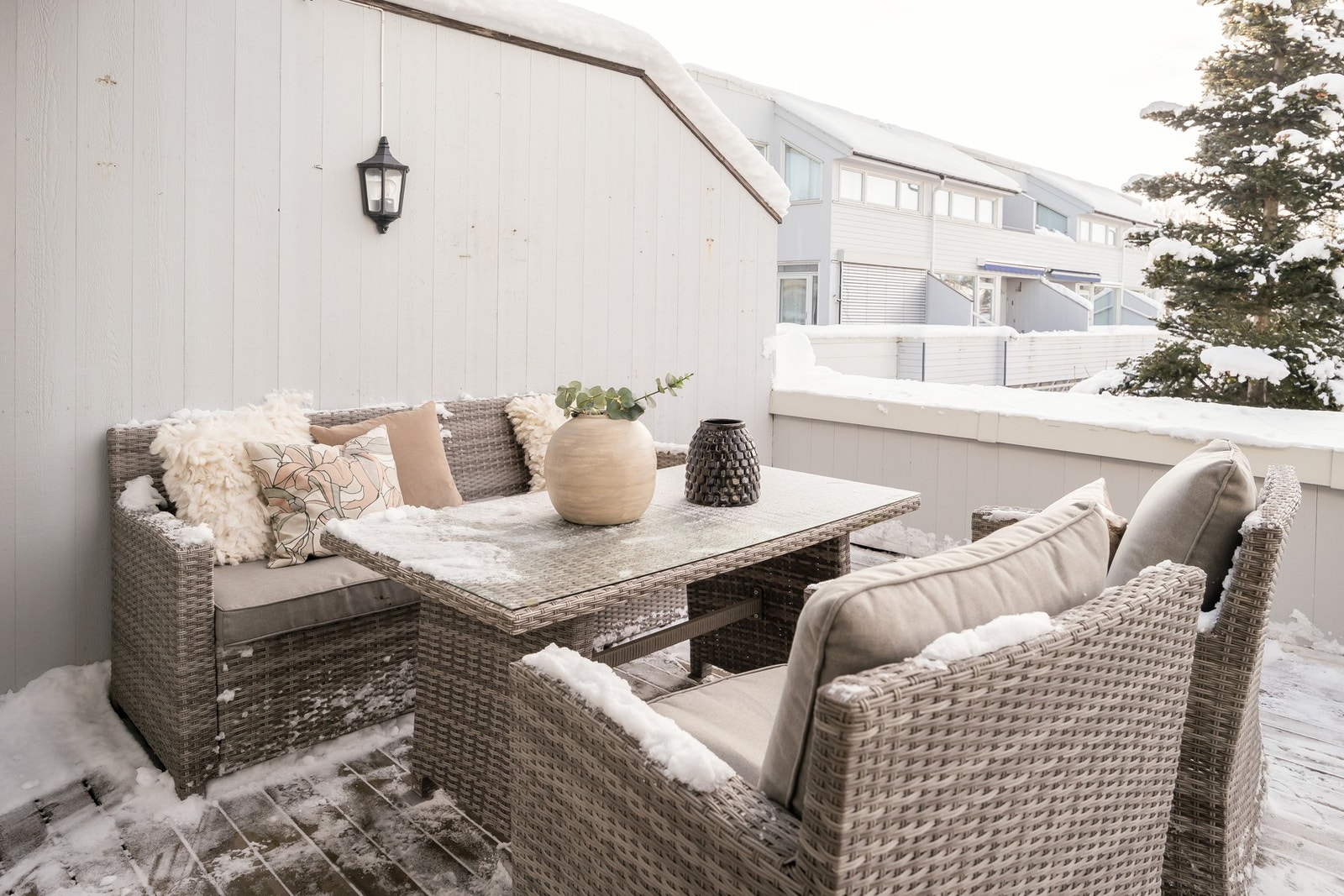 Balkongen måler hele 24 kvm. Galleribilde