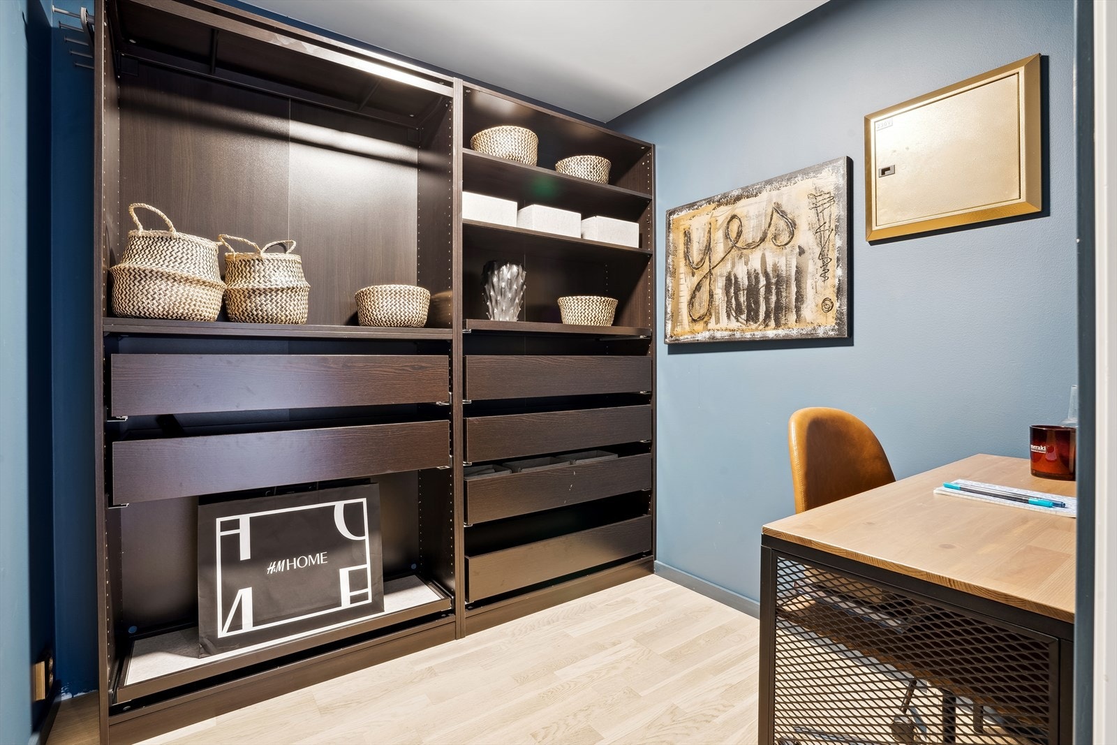 Boden er innredet som kontor i dag og er på 4 kvm. Galleribilde