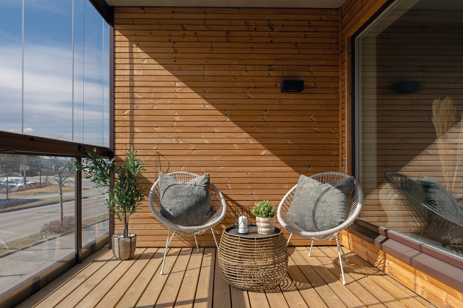 Innglassingen gir bruksmuligheter selv i litt ruskevær Galleribilde