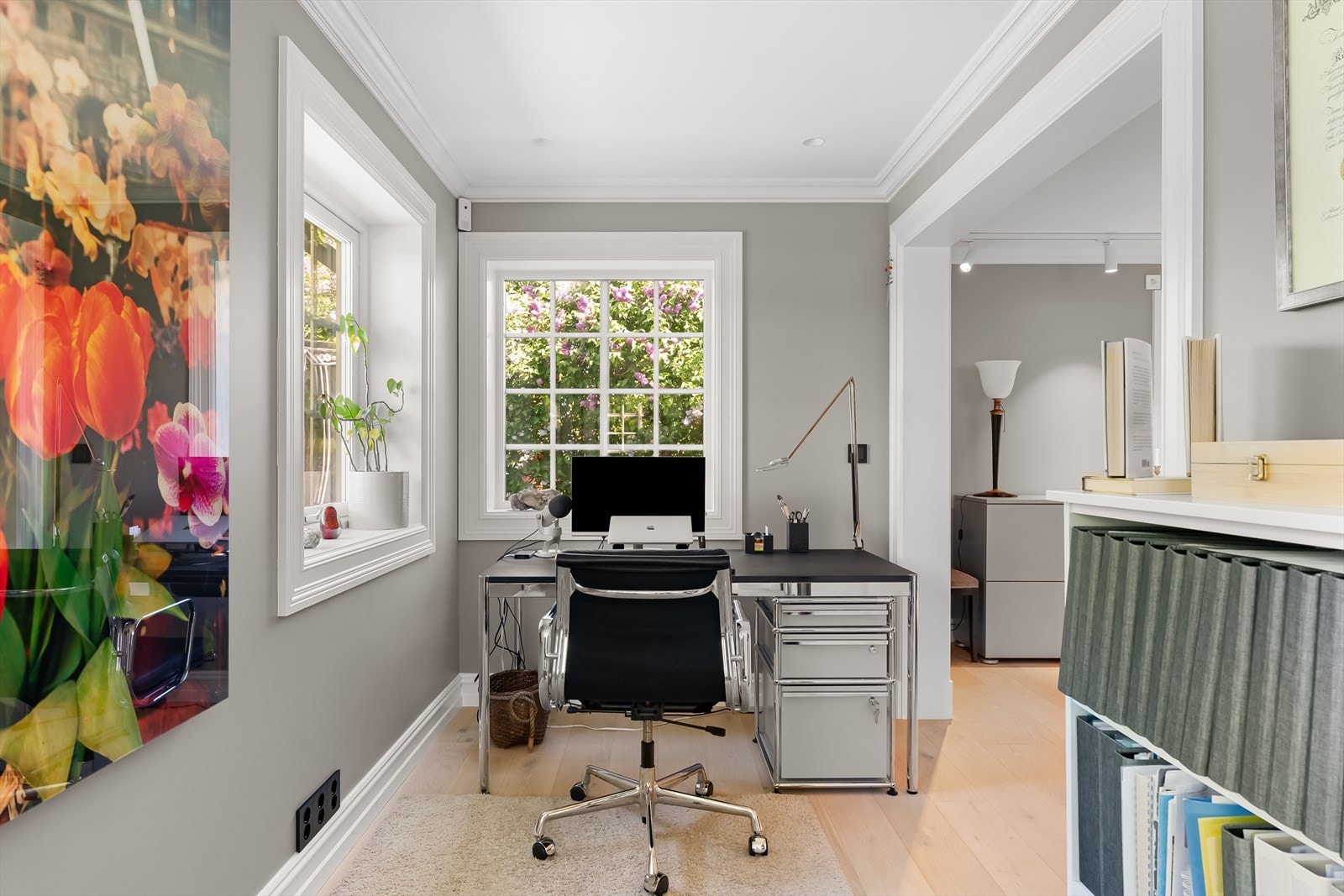 Plass til hjemmekontor. Galleribilde