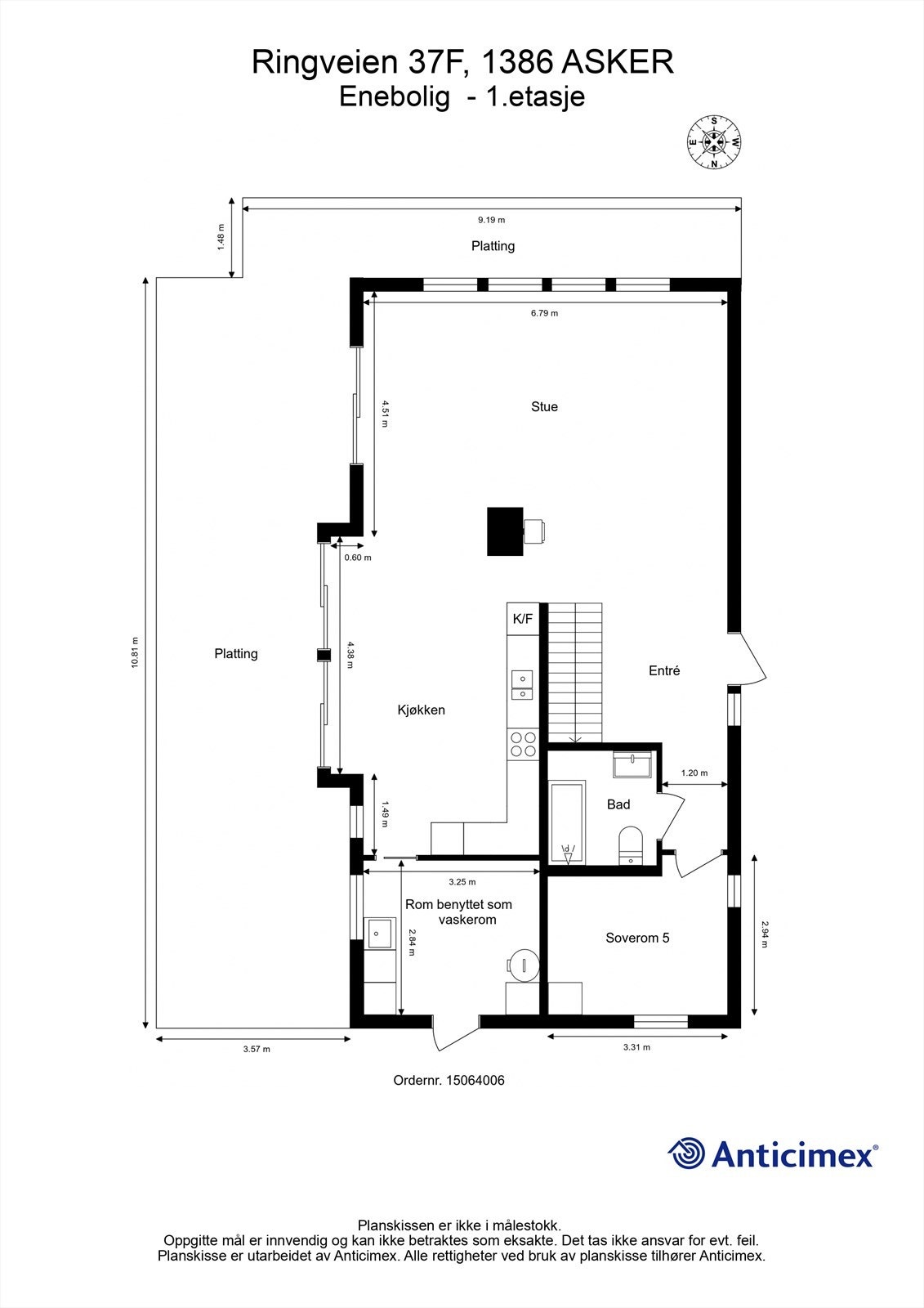 Plantegning 1 Galleribilde