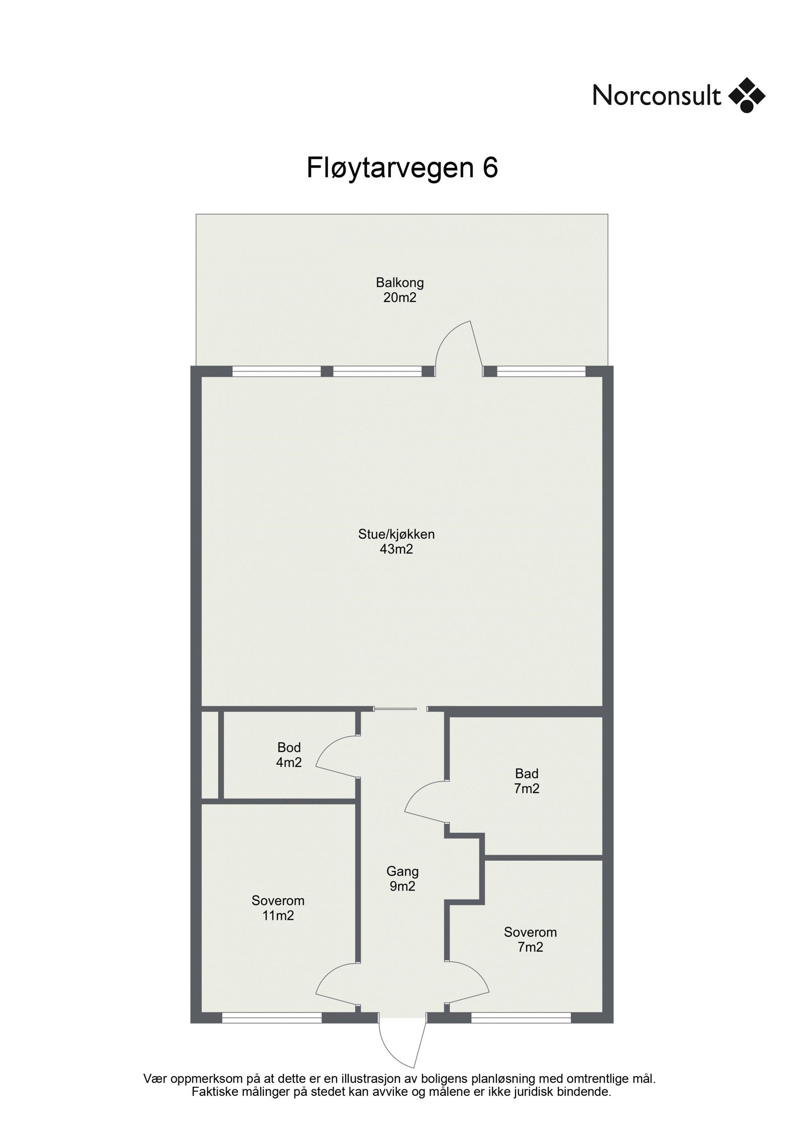 Planskisse Galleribilde