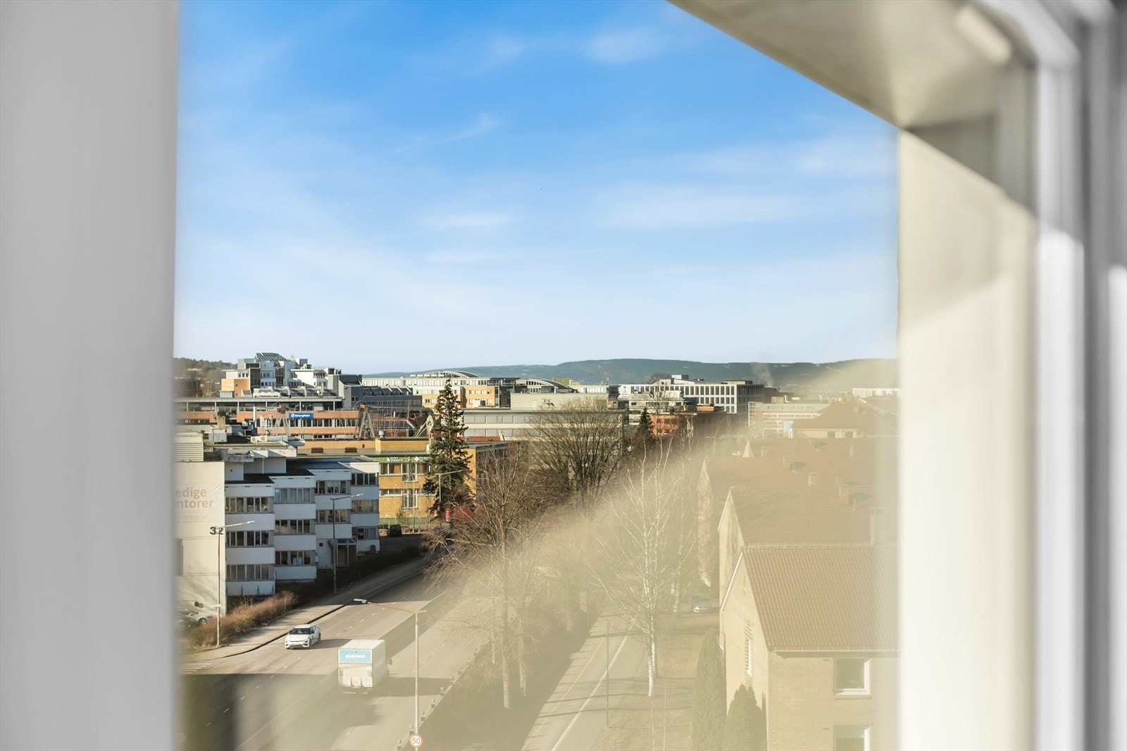 Flott utsikt fra 8. etasje. Galleribilde