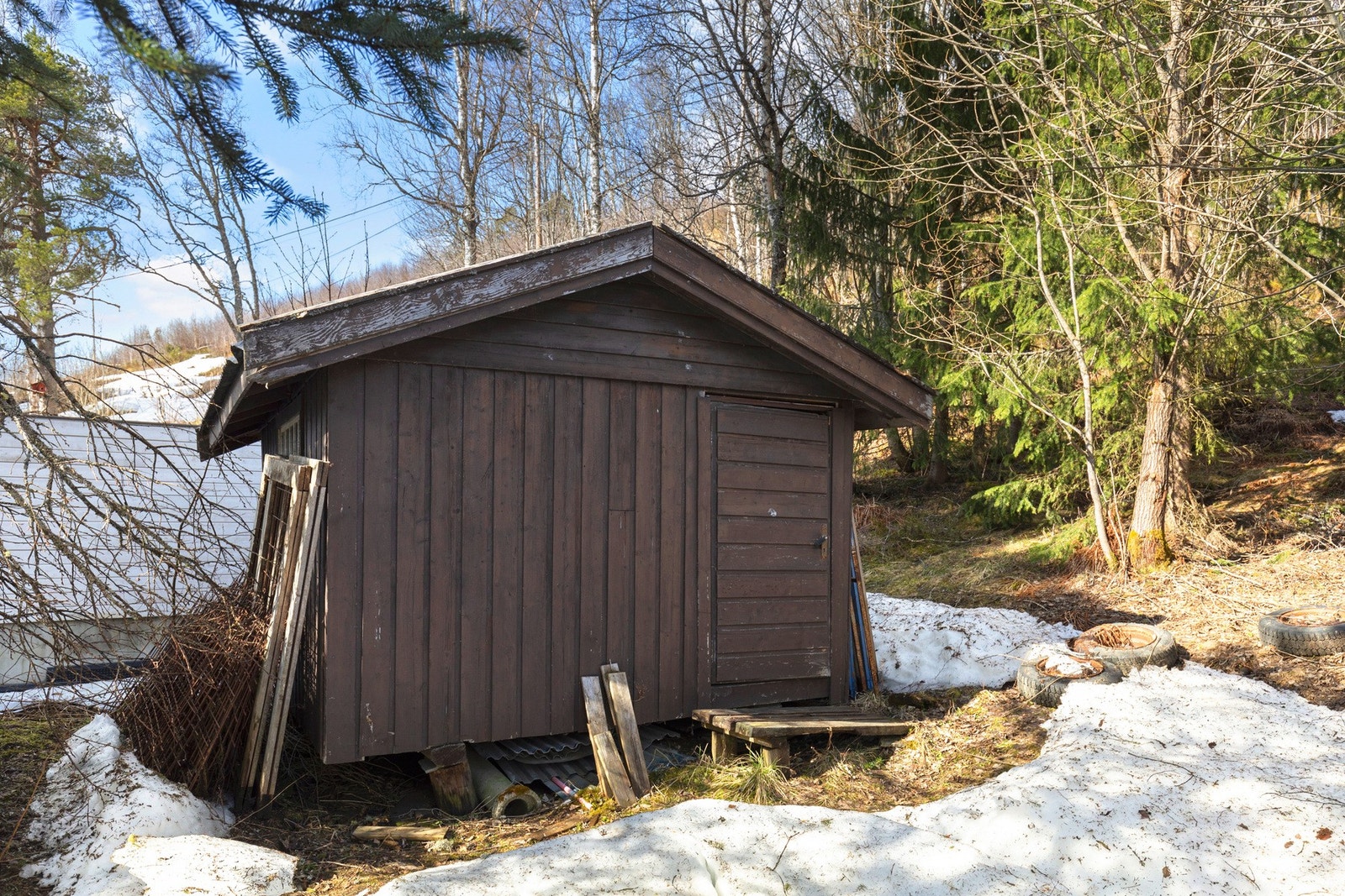 Frittstående sportsbod på ca 5 kvm Galleribilde