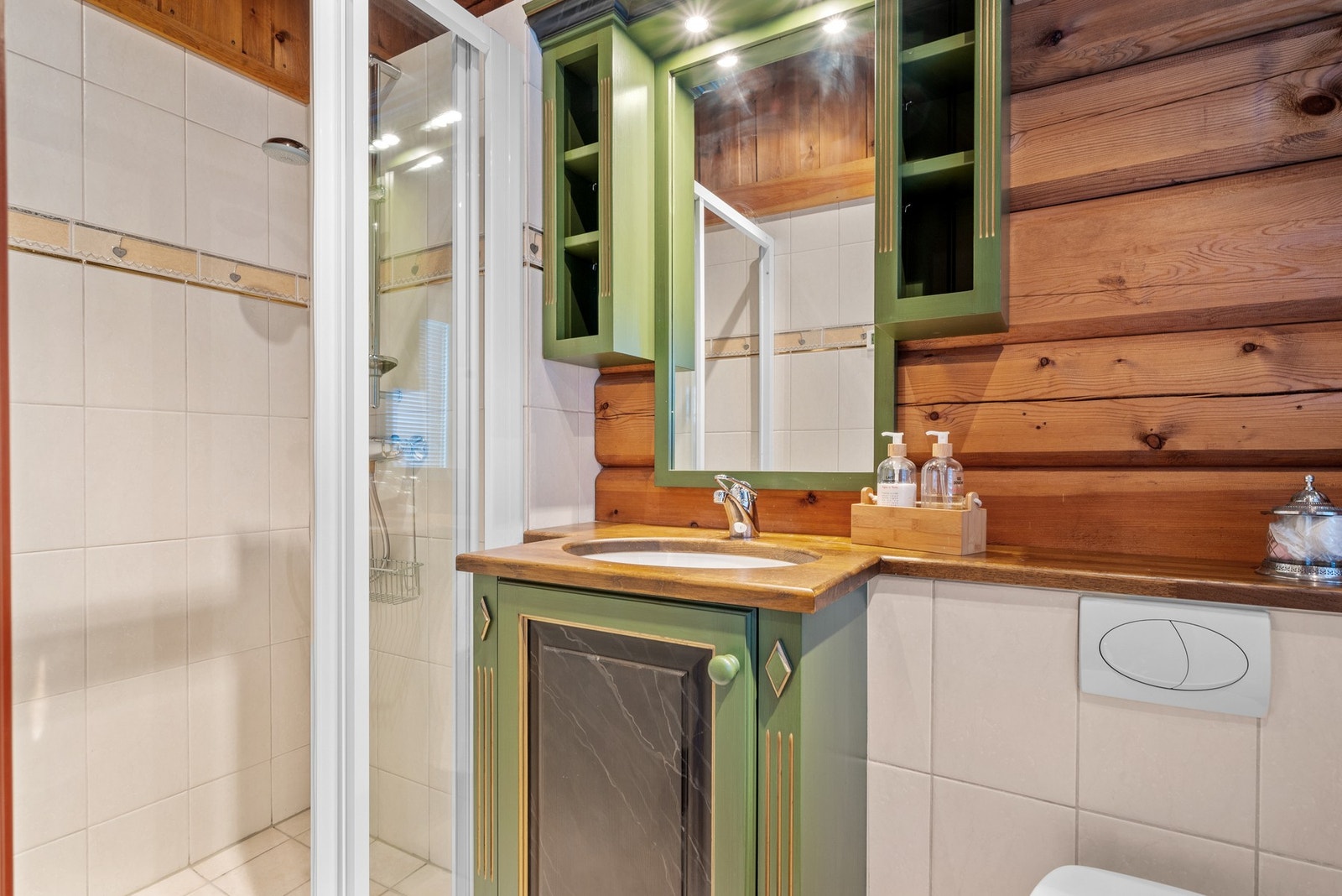 Bad tilhørende det grønne soverommet. Galleribilde