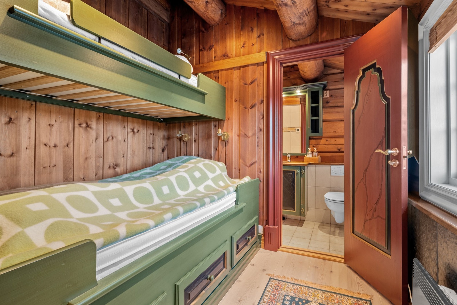 Soverommene med køyesenger er på 5,5 til 6m². Galleribilde