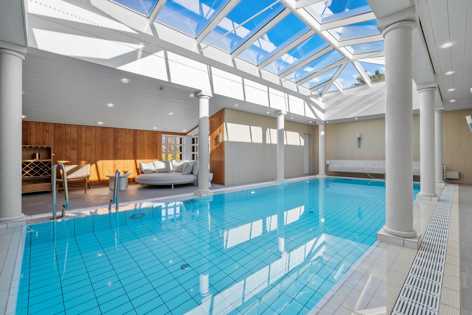 Her får du et av Røros beste private spa- og bassenganlegg på kjøpet. Galleribilde