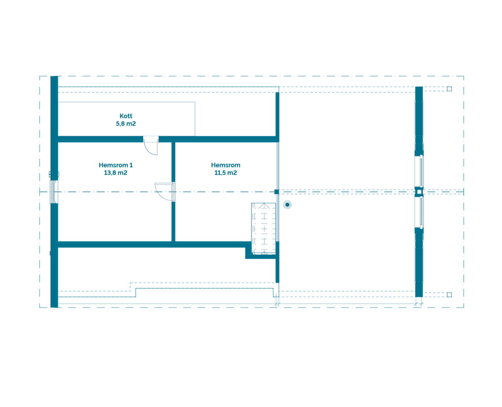 Planløsning hems Frøya 90 Galleribilde