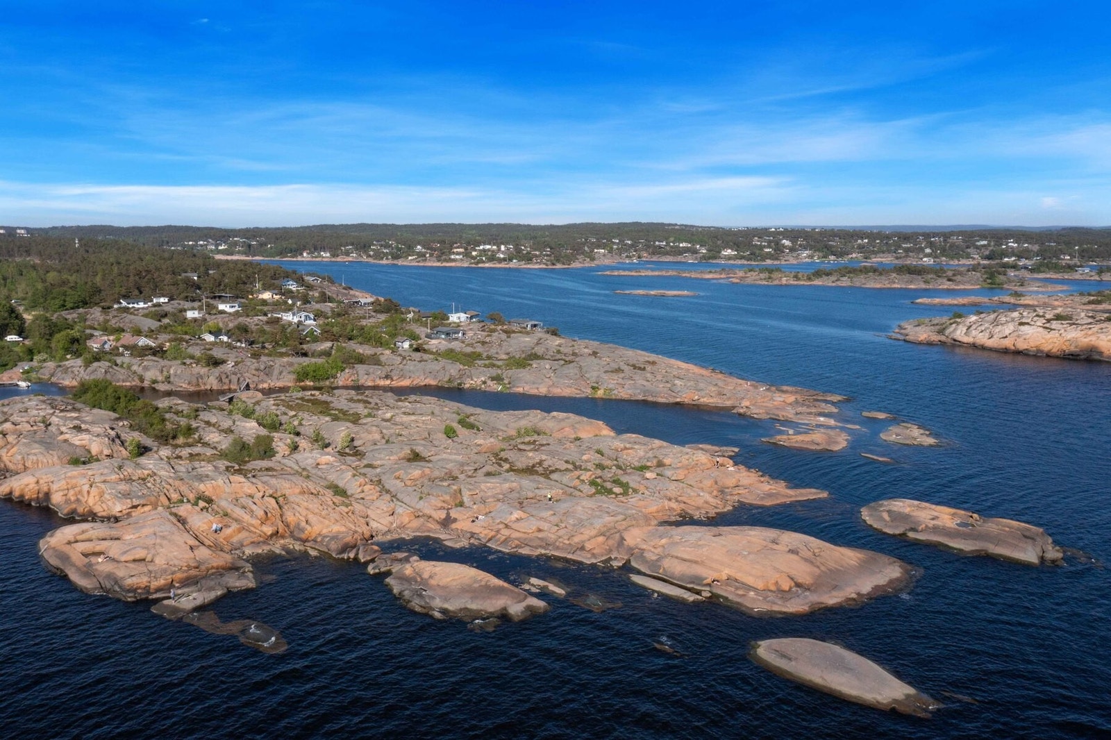 Flotte svaberg og holmer Galleribilde
