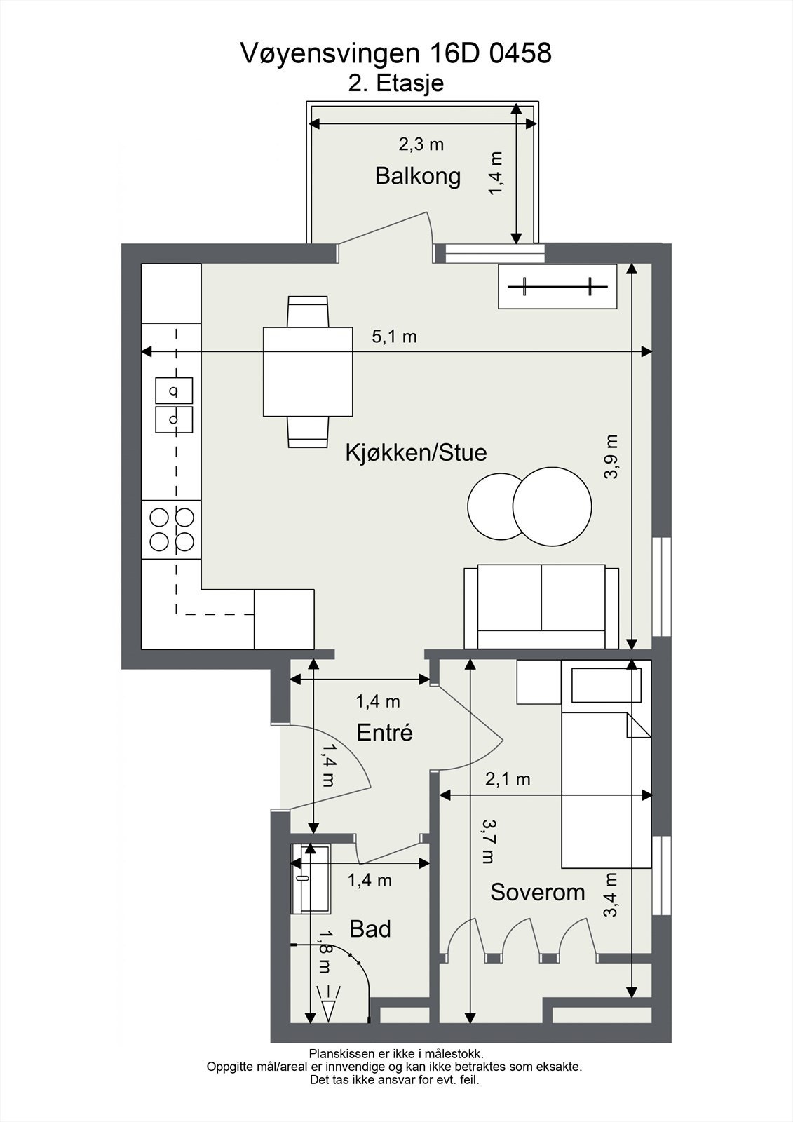 Planskisse Galleribilde