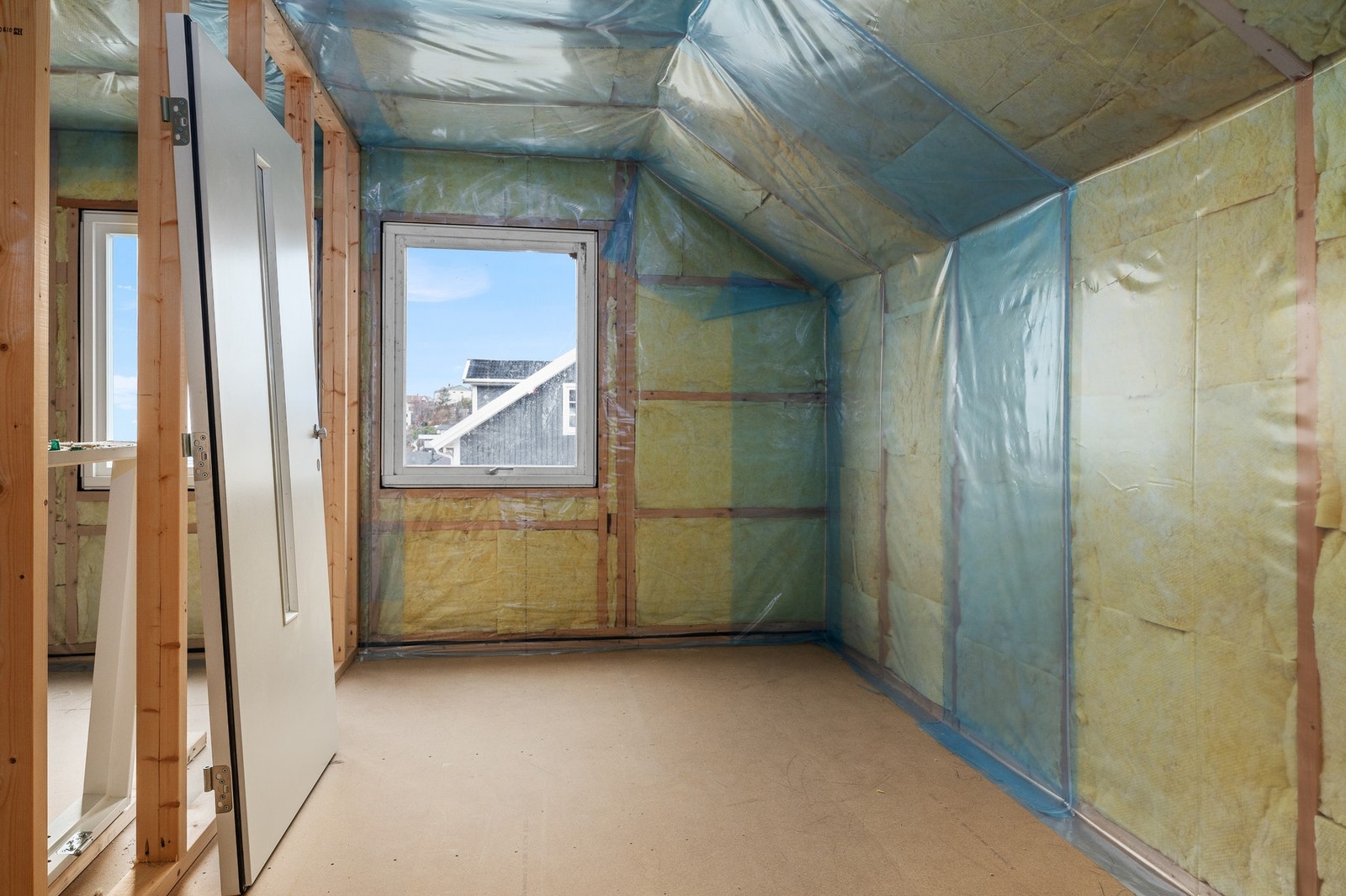 Loftet byr på flotte muligheter til å innrede etter eget ønske og behov. Galleribilde