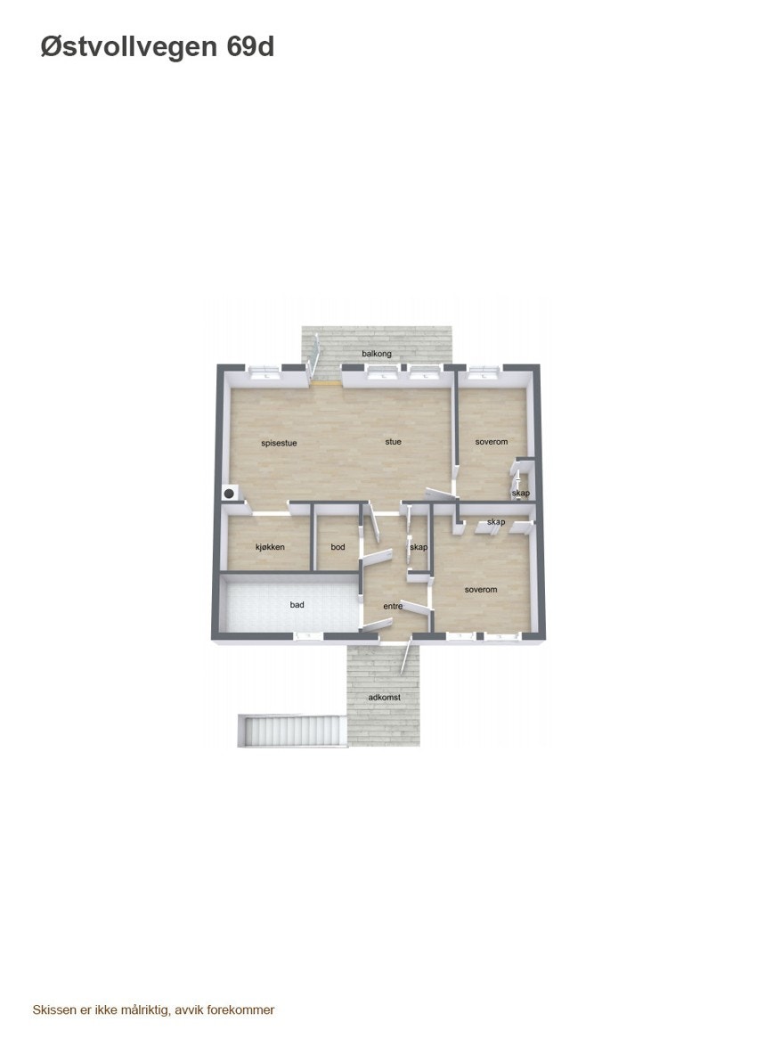 Plantegning Galleribilde