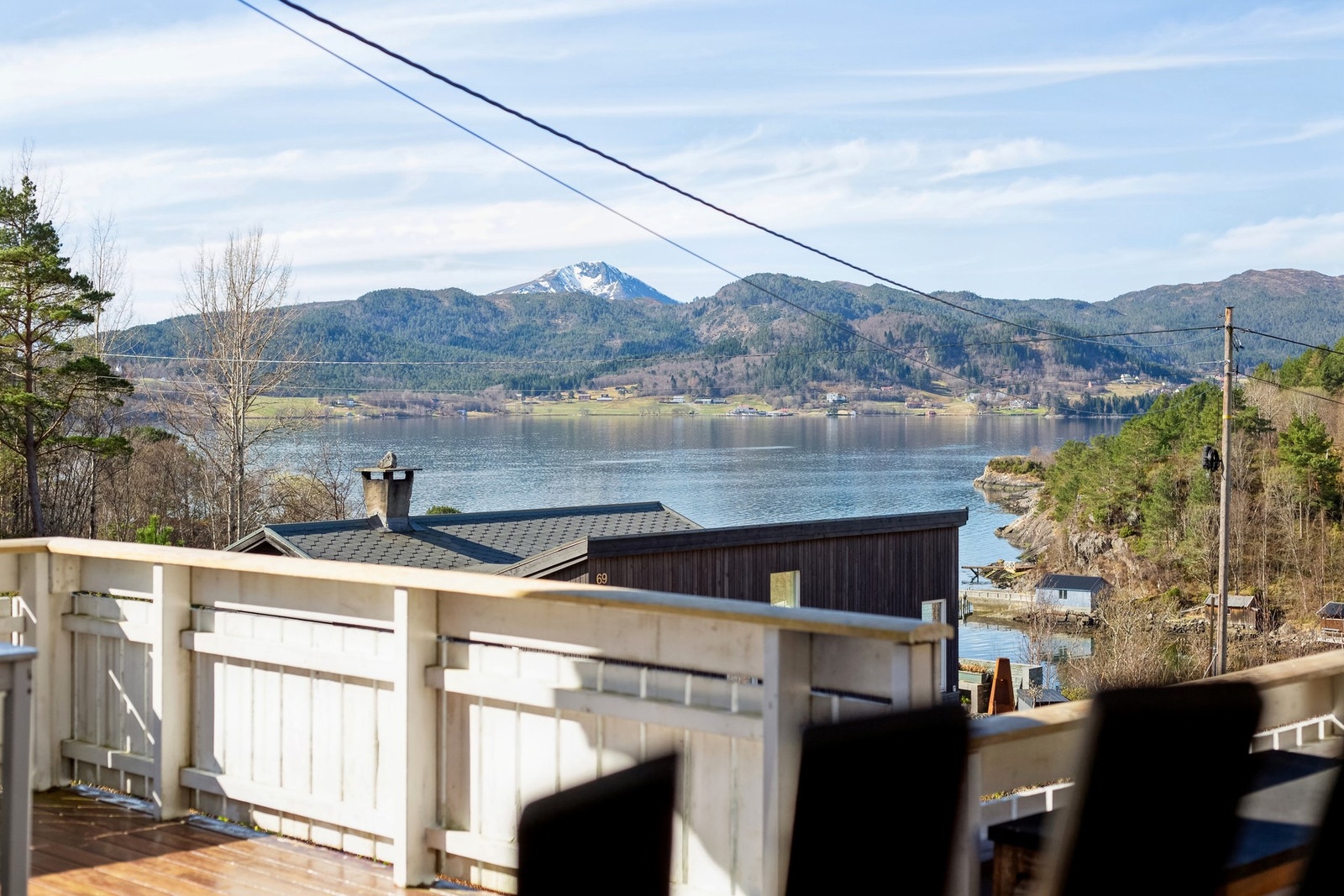 Flott beliggende fritidsbolig med fin utsikt Galleribilde