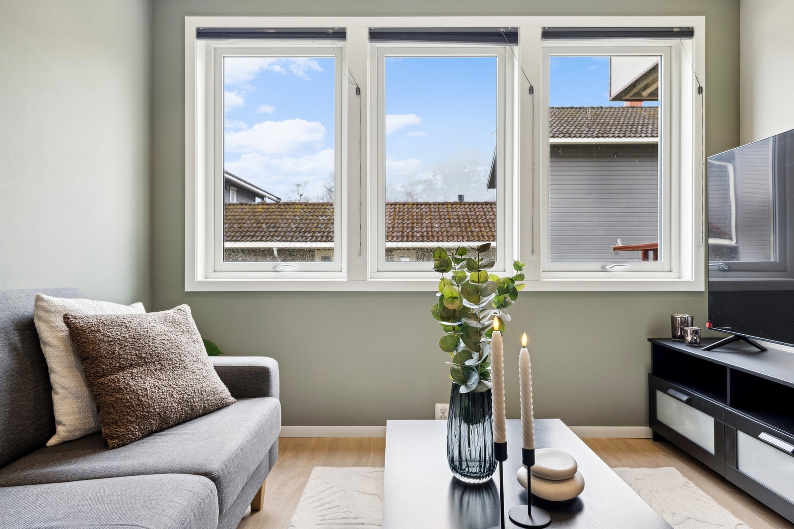 Her får du rikelig med dagslys inn. Galleribilde
