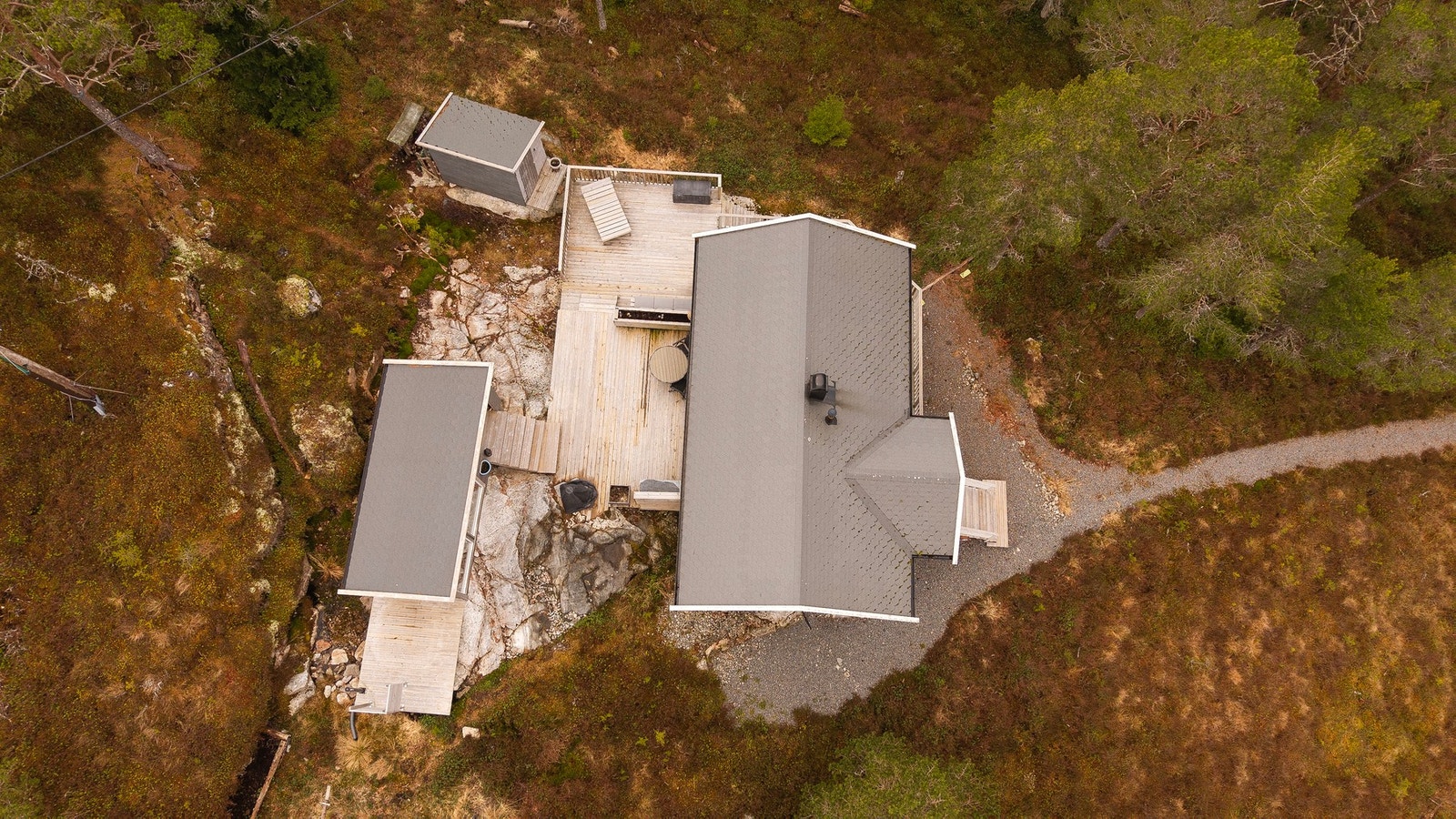 Oversiktsbilde fra eiendommen Galleribilde