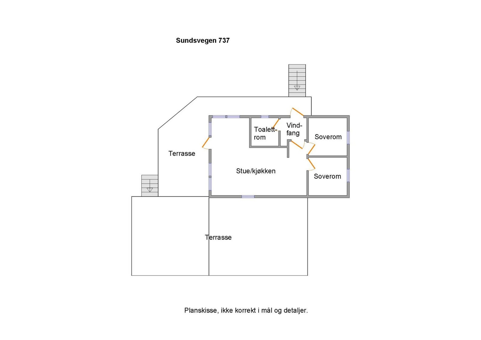 Planskisse Galleribilde