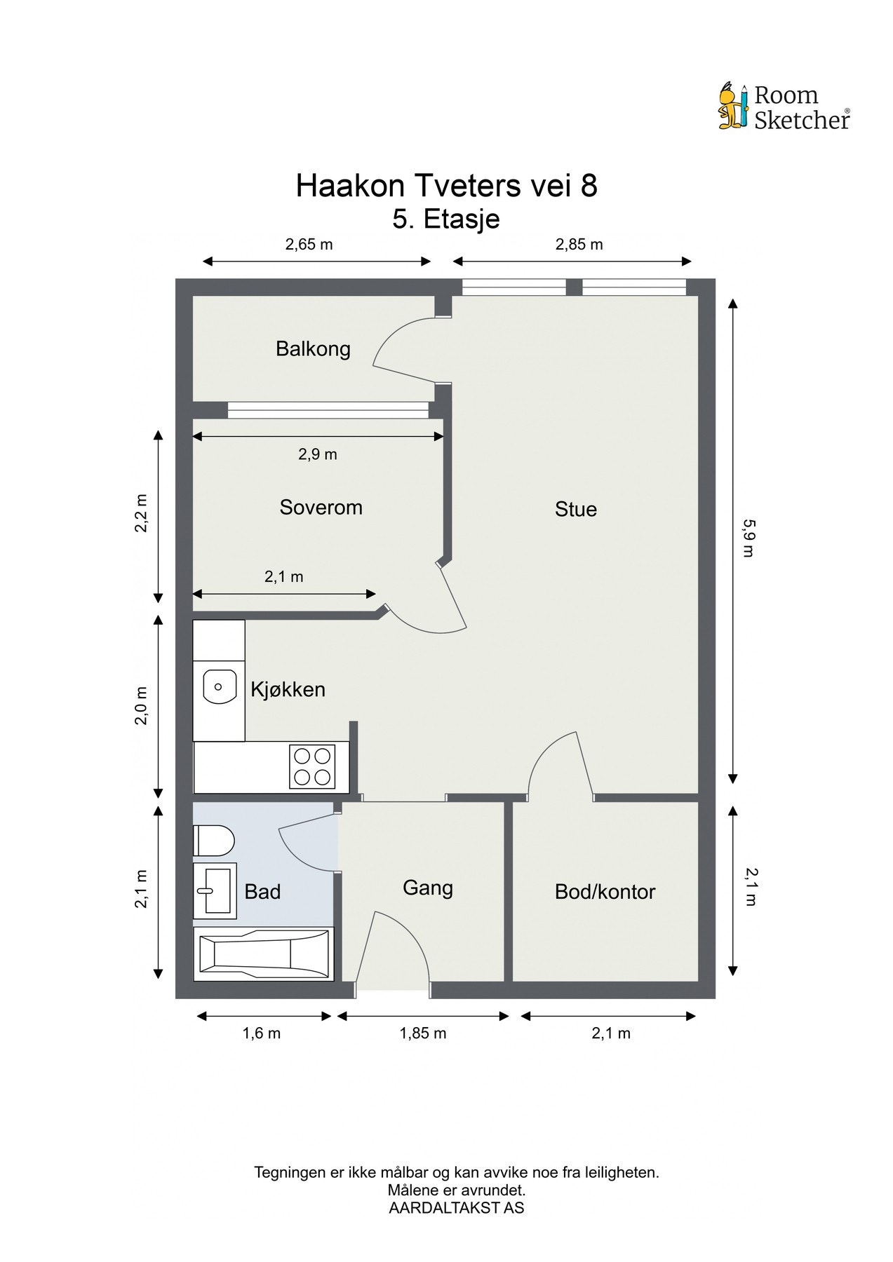 Planskisse. Galleribilde