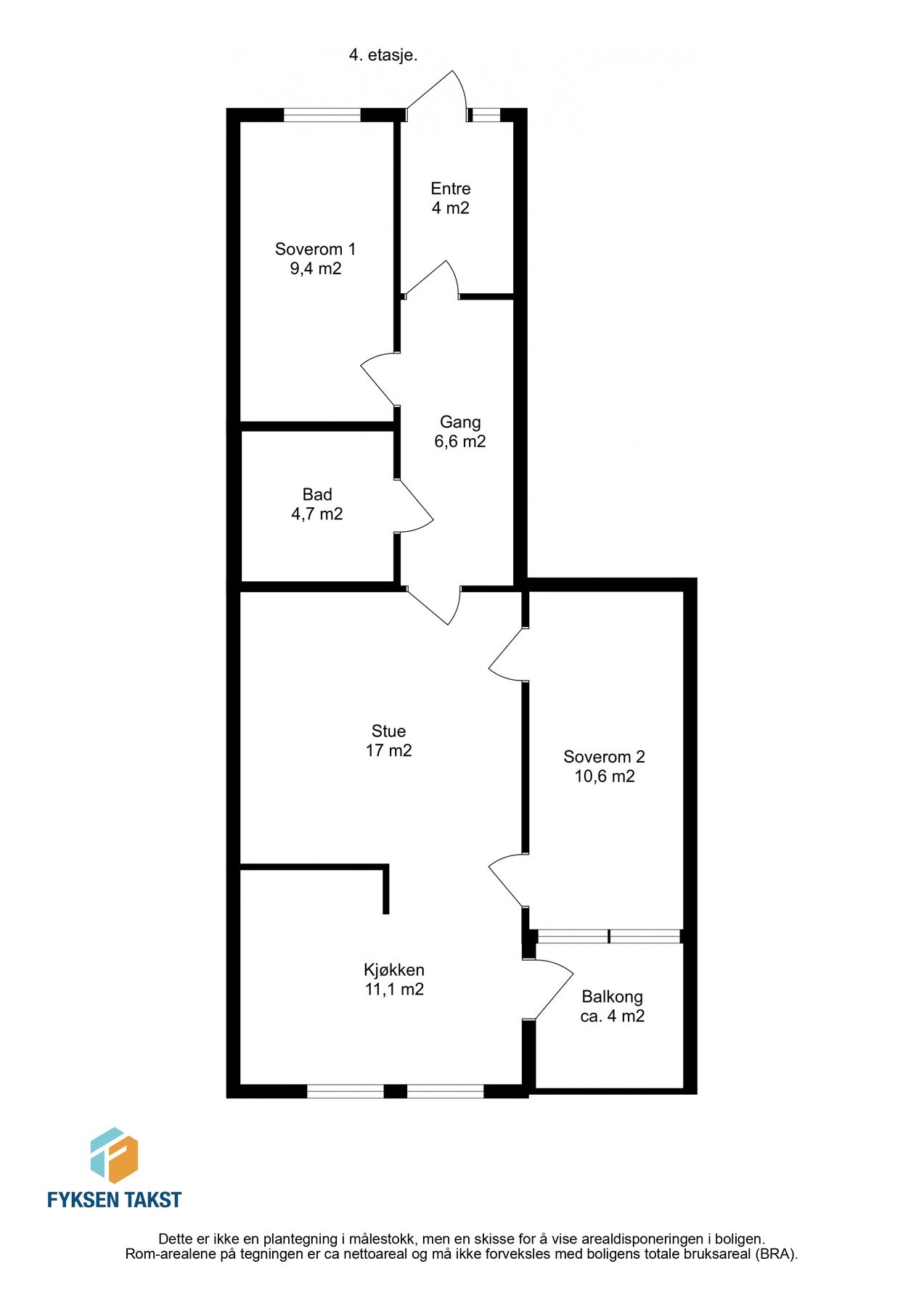 Planskisse Galleribilde