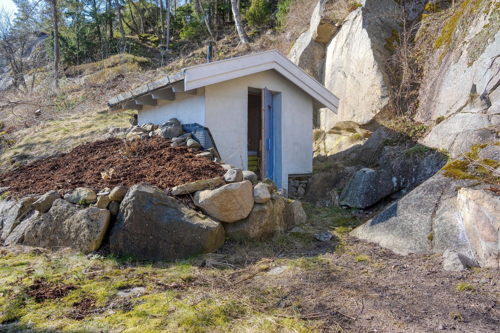 Ei gammel badstue. Galleribilde