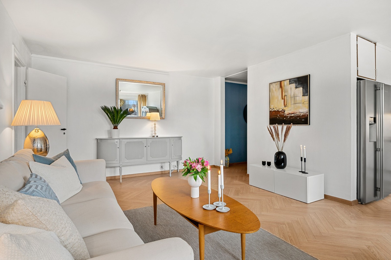 Borettsalget har kollektiv avtale med Telenor, slik at internett og kabel-tv er inkludert i felleskostnadene Galleribilde